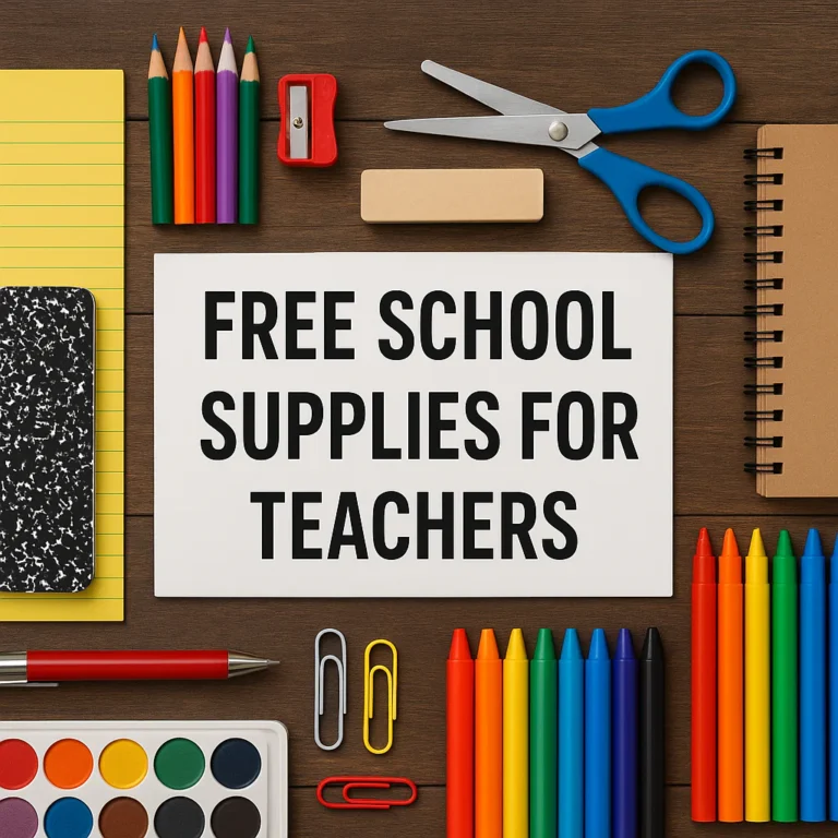 Featured image for 27 Ways Teachers Can Get Free School Supplies 2026