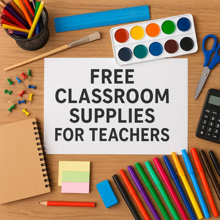 Featured image for How Can Teachers Get Free or Low-Cost Supplies for Their Students 2026